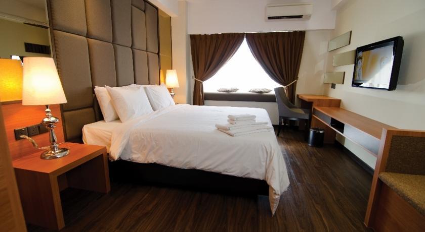 C'Haya Hotel Kota Kinabalu Habitación foto